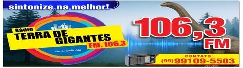 Rádio Terra de Gigantes Fm 106,3